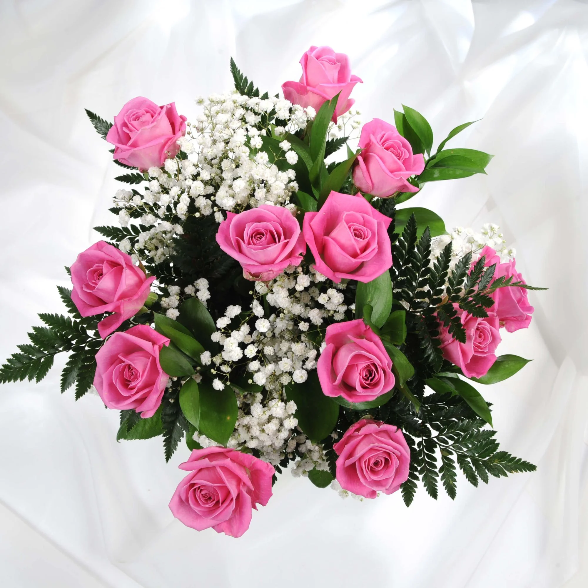 Alternative view of 12 Pink Roses