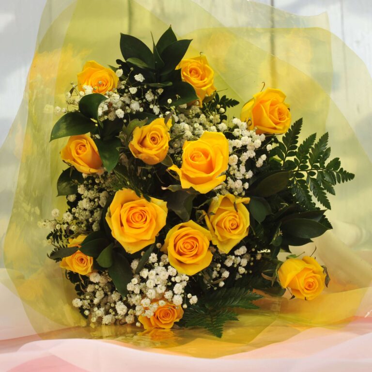 yellow roses bouquet