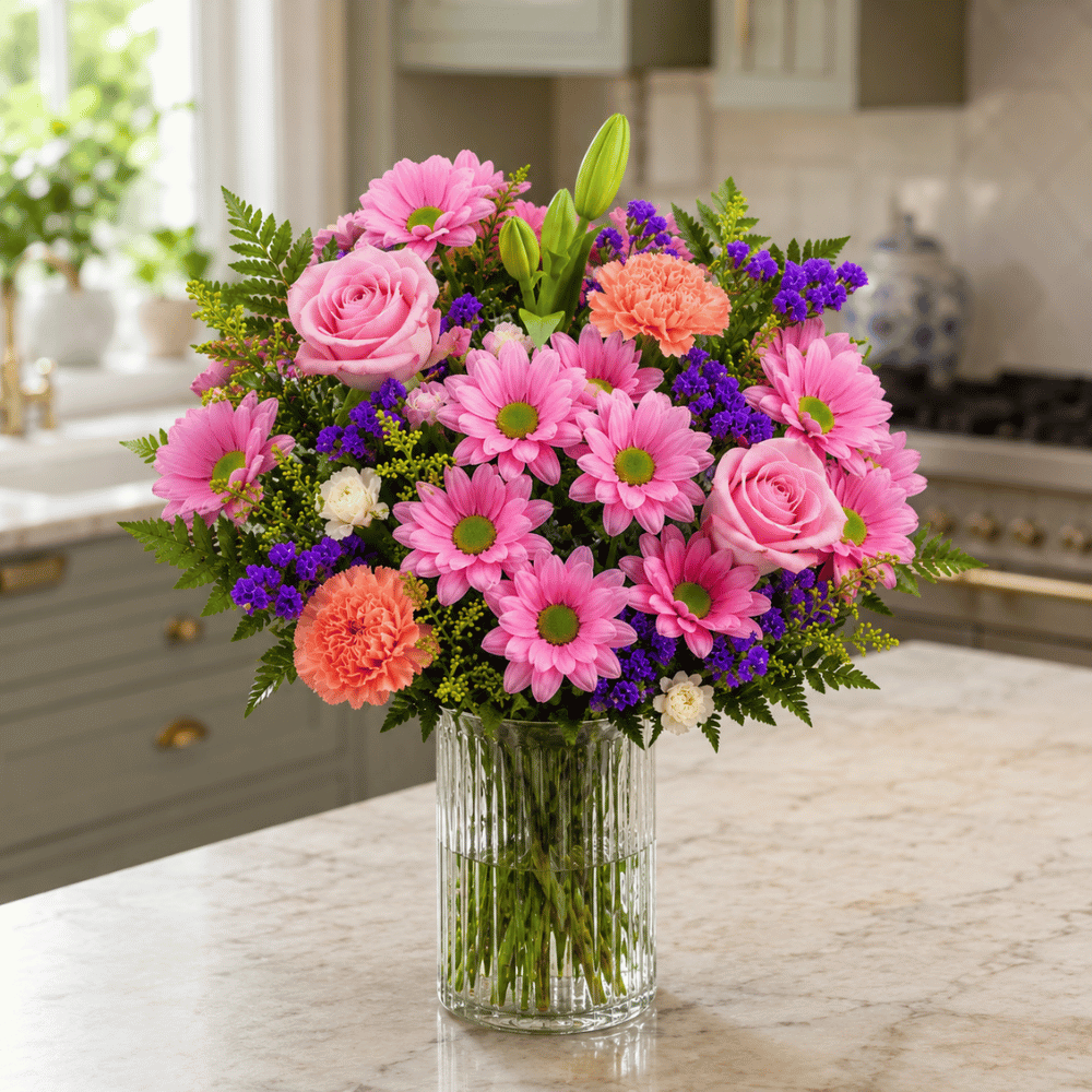 Pink Mixed Bouquet - Image 4