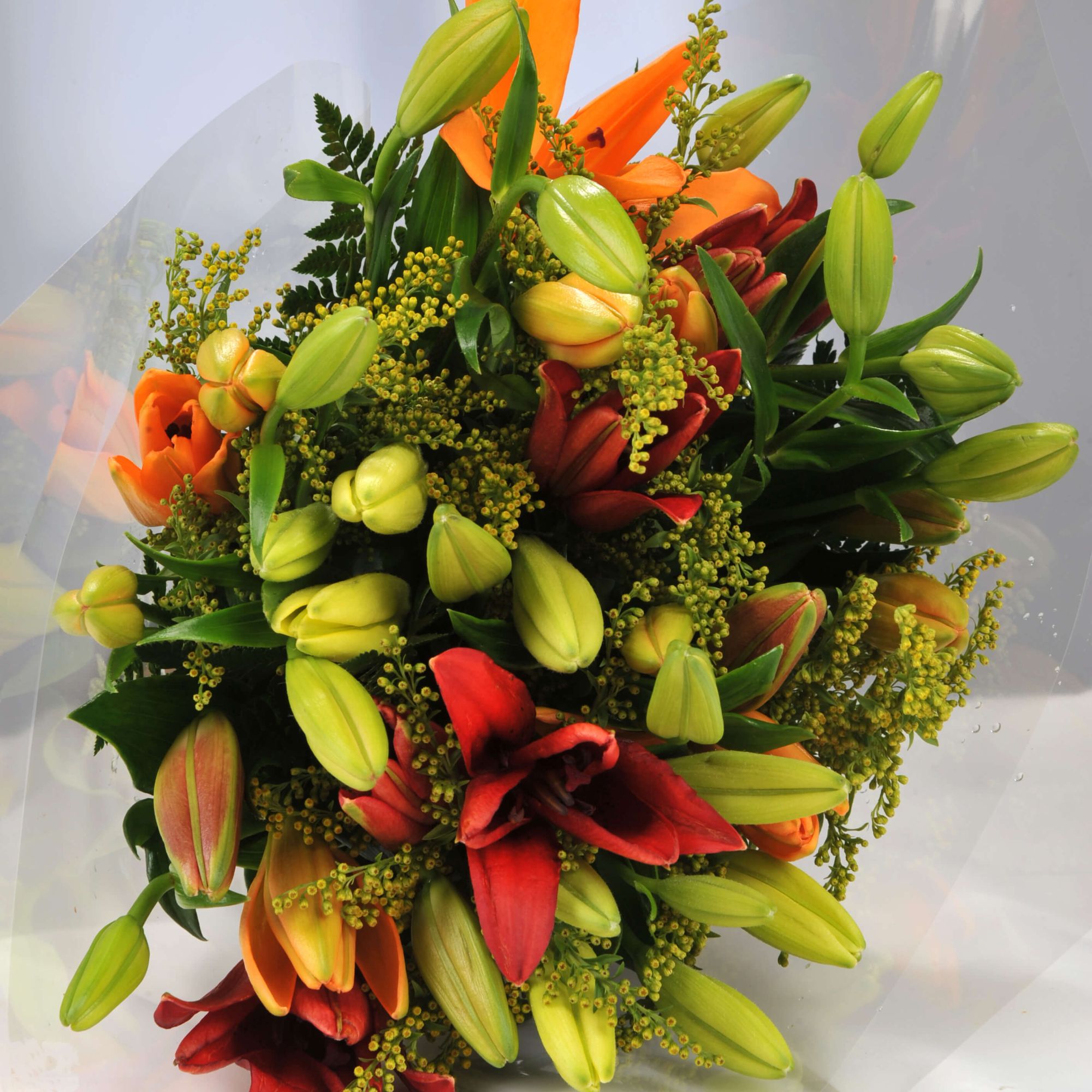1hr Delivery TimeSlot Asiatic Lily Fresh Flower Bouquet Send Flowers UK with Free Next Day Delivery 7 Days a Week Luxury Lilies Delivered Gift Wrapped with Your Personal Card Message