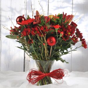 Luxury Red Christmas Bouquet