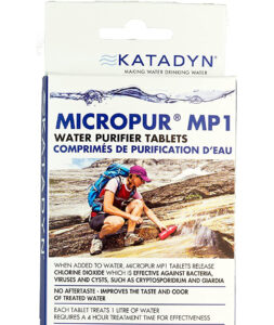 Katadyn Water Purification Tablet Hiker Gift
