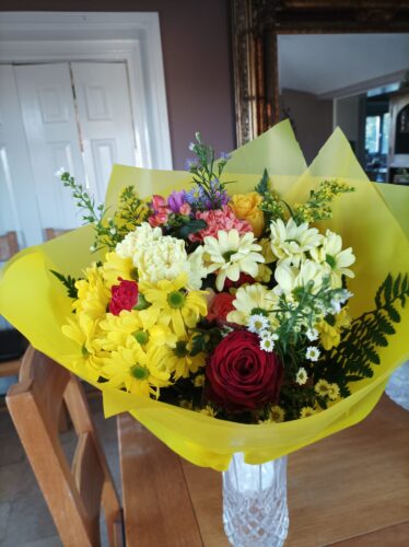 Variety Bouquet of Flowers - Bright Mixture Bouquet photo review