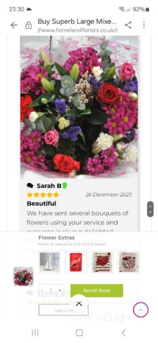Superb Mixed Bouquet photo review