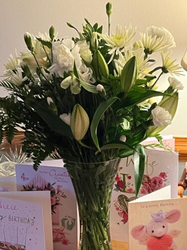 All White Bouquet photo review